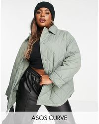 ASOS Padded and down jackets for Women - Up to 55% off at Lyst.co.uk