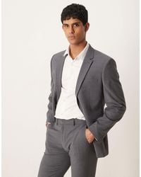 ASOS - Washable Slim Suit Jacket With Lightweight Worsted Wool - Lyst