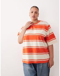 ARRANGE - Curve – hochwertiges, schweres oversize-t-shirt - Lyst