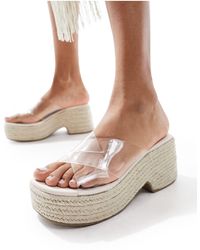 ASOS - Toy Cross Strap Wedges - Lyst