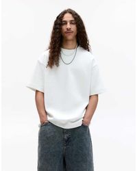 Pull&Bear - Basic Short Sleeve Sweatshirt - Lyst