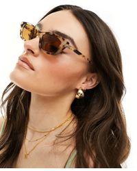 Aire - – titania – sonnenbrille mit schmalem gestell - Lyst