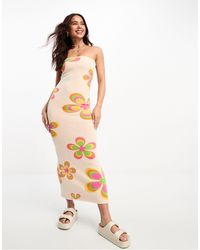 Bailey Rose - Knitted Maxi Dress - Lyst