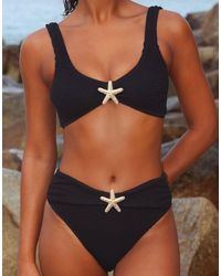 Moda Minx - Baylys Scrunch High Waist Bikini Bottoms - Lyst