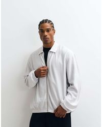 ASOS - Oversized Zip Through Harrington Jacket Co-ord - Lyst