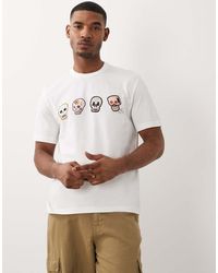 Paul Smith - Skull Graphic Casual Fit T-shirt - Lyst