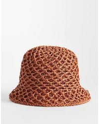 ASOS - Woven Hat - Lyst
