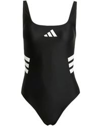adidas Originals - 3-Stripes U-Back Swimsuit - Lyst