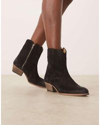 Free People - New Frontier Western Boots - Lyst