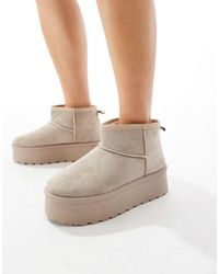 SEQWL - Mini Flatform Boots - Lyst