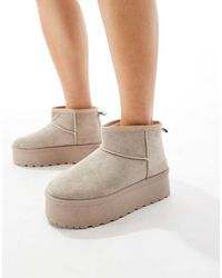 SEQWL - Mini Flatform Boots - Lyst