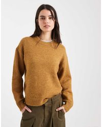 New Look - Oversized Crew Neck Jumper - Lyst