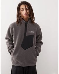 adidas Originals - Adidas – terrex – unisex-pullover aus teddyfell-fleece - Lyst