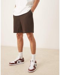ASOS - Oversized Shorts Van Wafelstof - Lyst