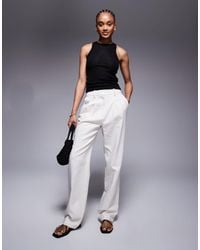 ASOS - Tall – elegante, gerade geschnittene hose - Lyst