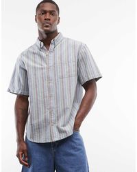 Element - Button-down Regular Fit Striped Oxford Shirt - Lyst