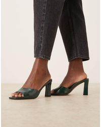 ASOS - Harp Mid Heel Mules - Lyst