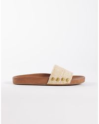 ALDO - Rooted Flat Sandal - Lyst