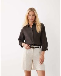 Jdy - Loose Fit Cheesecloth Shirt - Lyst