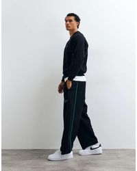Santa Cruz - Pinstripe Wide Leg Jogger Co-Ord - Lyst