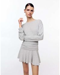 Pull&Bear - Combined Short Dress - Lyst