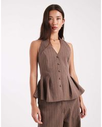 ASOS - Halterneck Vest - Lyst