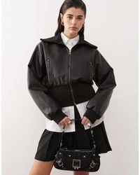 Lioness - – kurz geschnittene bomberjacke - Lyst