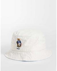 Polo Ralph Lauren - Bear Logo Bucket Hat - Lyst