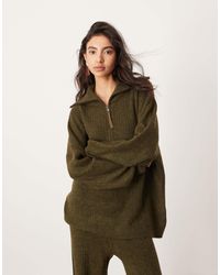 ASOS - – gerippter oversize-strickpullover - Lyst