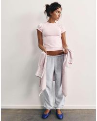 Pull&Bear - Basic jogger Trousers - Lyst