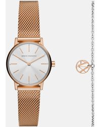 ARMANI EXCHANGE - – ax7121 – damenuhr aus edelstahl - Lyst