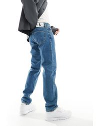 Calvin Klein - – authentic – gerade geschnittene jeans - Lyst