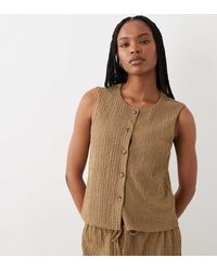 JDY Tall - Textured Waistcoat - Lyst