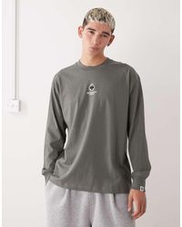 Aape By A Bathing Ape - Aape By A Bathing Ape Boxy Long Sleeve T-shirt - Lyst