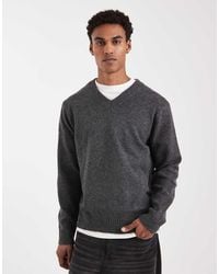 Only & Sons - Brushed Knit V Neck Jumper - Lyst
