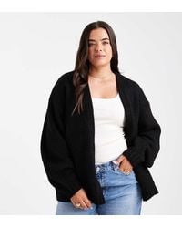 ASOS - Asos Design Curve Chunky Oversized Edge-to-edge Cardigan - Lyst