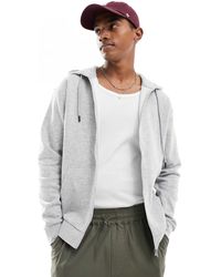 Jack & Jones - Zip Through Hoodie - Lyst