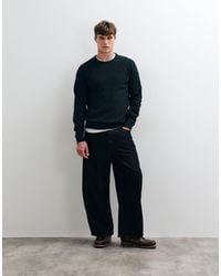 Threadbare - Textured Knitted Crew Neck Sweater - Lyst