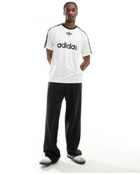 adidas Originals - Adicolor Football T-shirt - Lyst