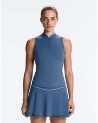 Oysho - Sleeveless Half-Zip T-Shirt - Lyst