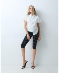 ONLY - Jersey Capri legging - Lyst