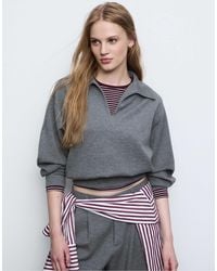 Stradivarius - – weiches sweatshirt - Lyst