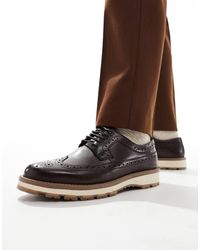 ASOS - Lace Up Brogue Shoes - Lyst