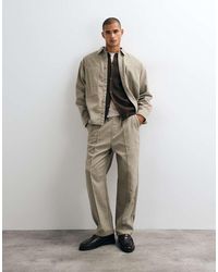 ASOS - Co-ord Tapered Pants With Wool - Lyst