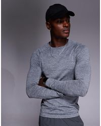 4505 - Seamless Mesh Slim Fit Lightweight Base Layer Long Sleeve - Lyst
