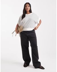 ASOS - Asos design curve – gerade geschnittene jeans aus comfort stretch - Lyst