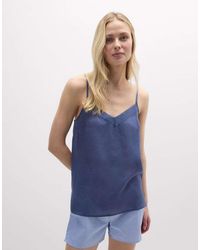 Intimissimi - The Pure Linen Plain-Weave Linen Top - Lyst