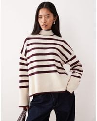 Vila - – gestreifter pullover - Lyst