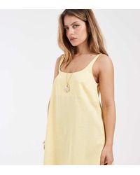 ASOS - Asos Design Petite Scoop Neck Mini Shift Dress - Lyst