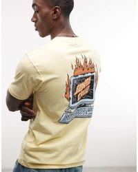 Santa Cruz - Self Destruct Back Graphic T-shirt - Lyst